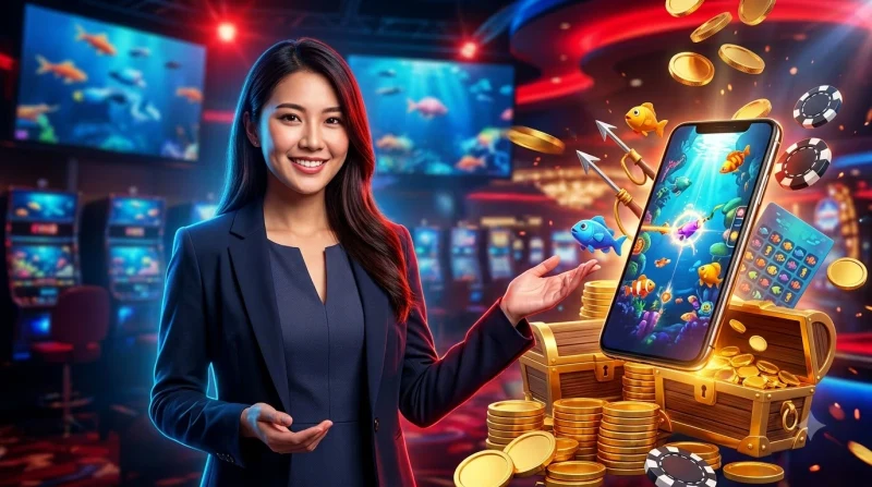 Biểu tượng bảo mật và thanh toán cho nền tảng bắn cá online uy tín