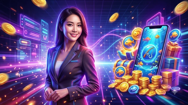 Game bắn cá 3D với đồ họa sống động và lối chơi hấp dẫn thu hút người chơi